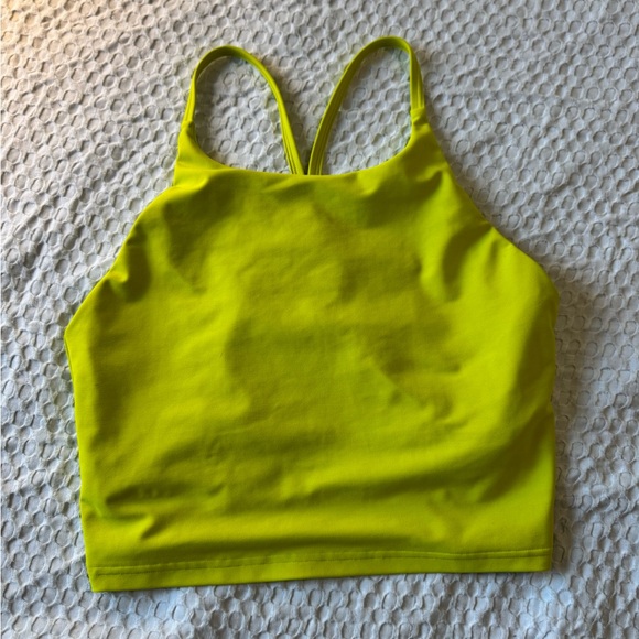 Old Navy Neon Yellow Active Powersoft Activewear Legging & Sports Bra Set - Picture 10 of 10